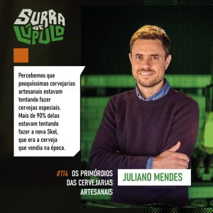 Surra de Lúpulo Ep.114 – Os primórdios das cervejas artesanais com Juliano Mendes