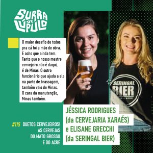 Surra de Lúpulo Ep.115 – Microcervejarias Artesanais com Elisane Grecchi e Jéssica Rodrigues