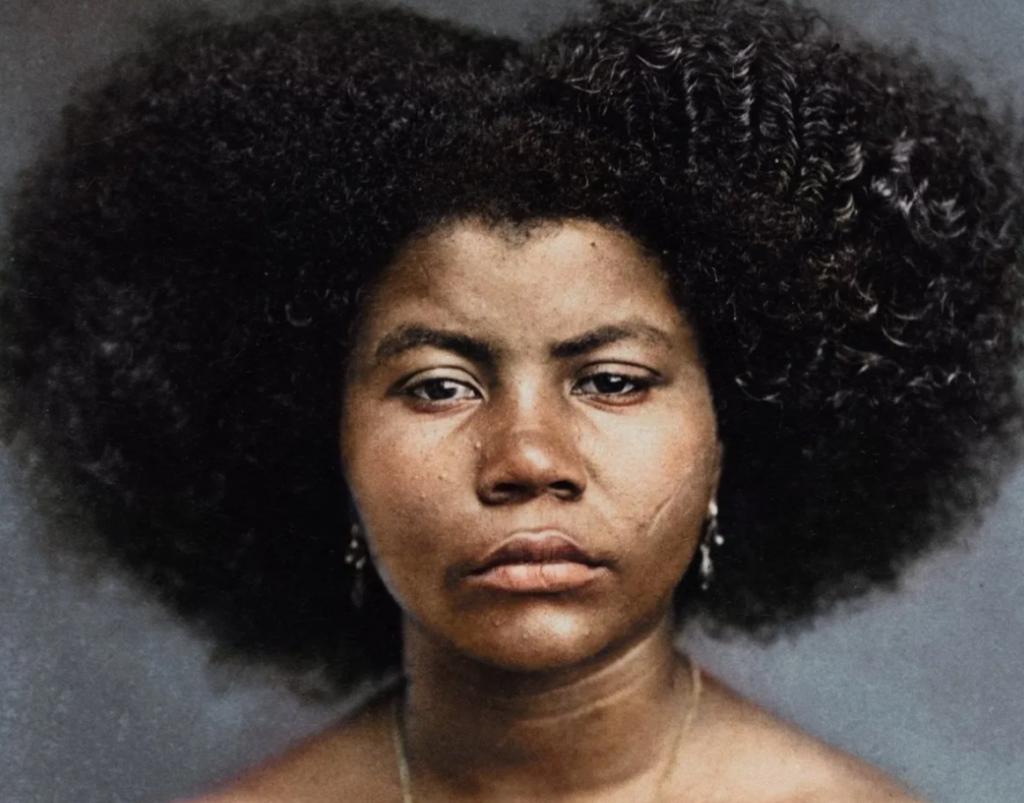 Fotografia de Alberto Henschel, restaurada e colorida por Marina Amaral
