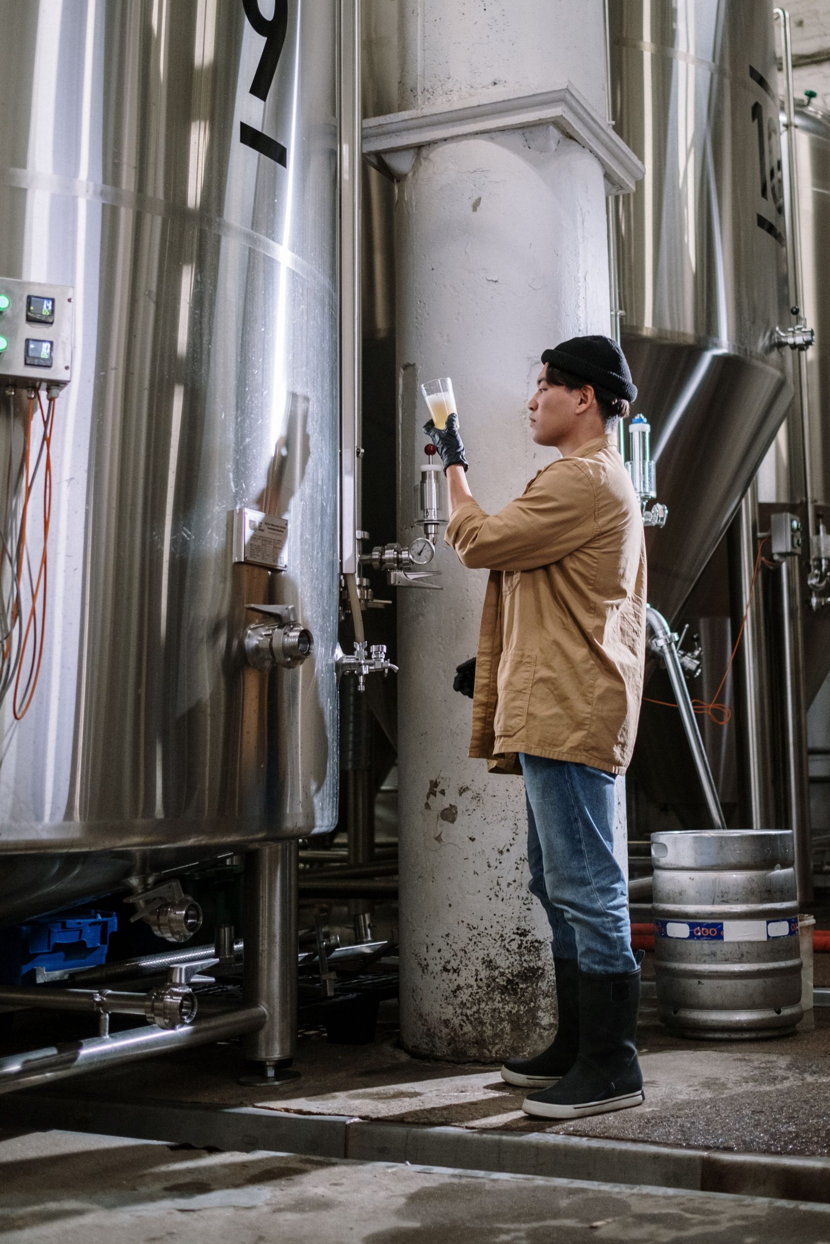 Processo de produção de cerveja