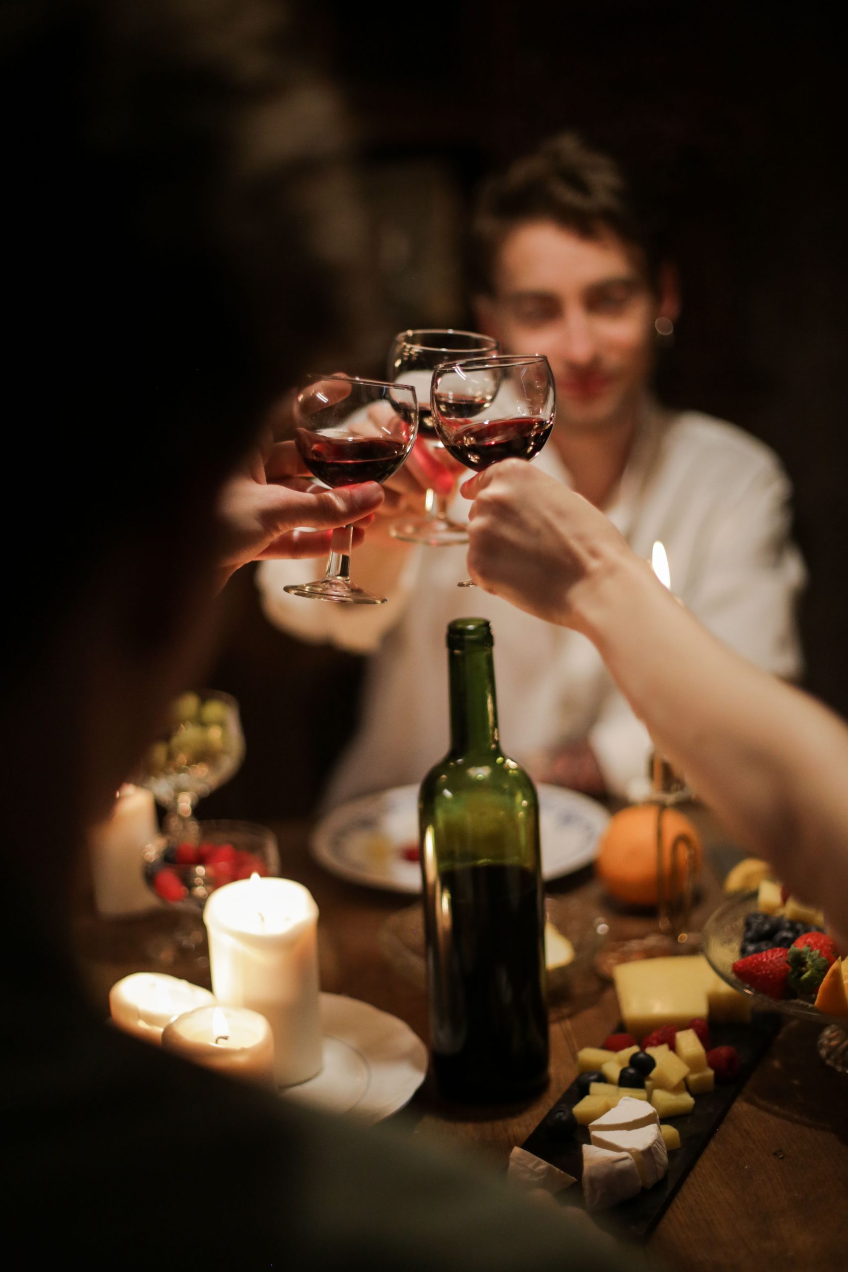 brindes com vinho natural