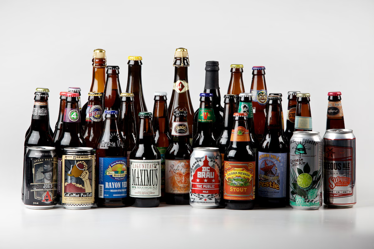 Mercado americano de cerveja artesanal