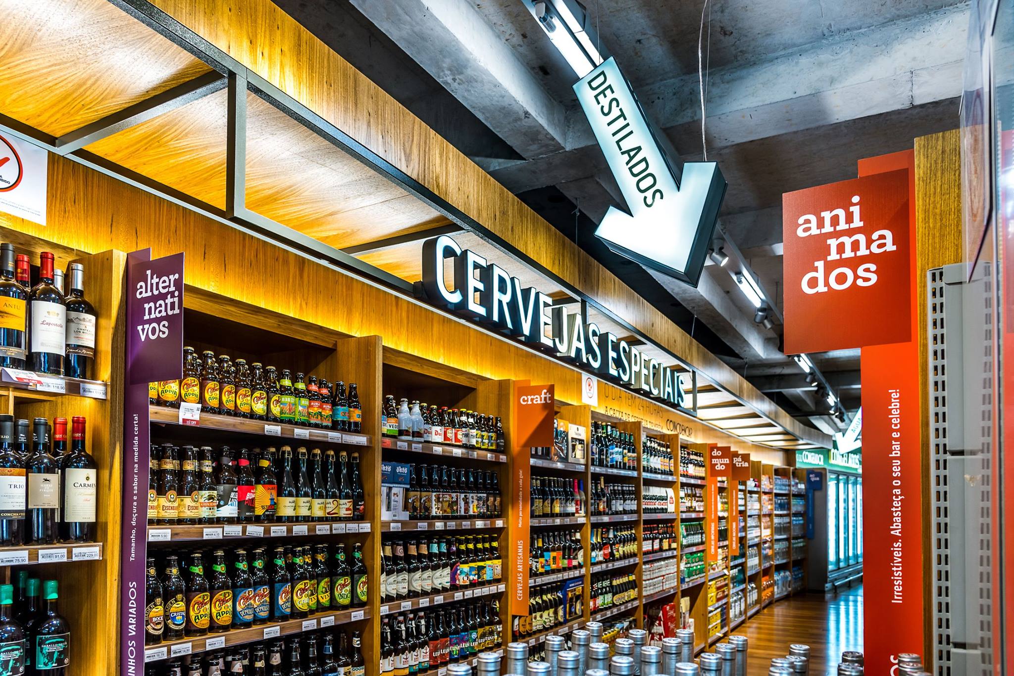 Cervejas - supermercado